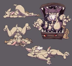 anal anal_sex anthro anus ass ass_up balls bat bat_ears bodily_fluids chest_tuft cloak cloak_only clothing cum cum_inside defeated digital_media_(artwork) erection exhausted fur gay genital_fluids genitals humanoid_genitalia humanoid_penis leaking_cum male male_penetrated mammal mimic mimic_chest mostly_nude mostly_nude_anthro mostly_nude_male multiple_images open_mouth penetration penis questionable_consent sex simple_background soft_vore tail tan_body tan_fur tentacle tentacle_penetration tentacle_rape tentacle_sex tuft turo_of_akesh umpherio upside-down vore wingless_bat