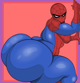 1boy ass big_ass big_butt femboy kindatrash male male_only marvel marvel_comics solo solo_male spider-man thick_ass thick_legs thick_thighs