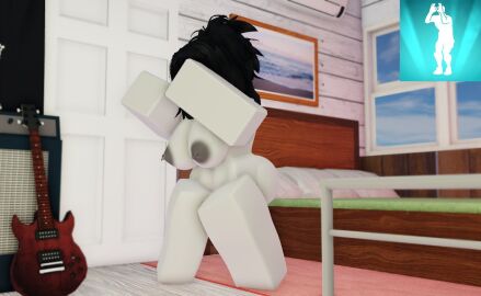 1girls 3d 3d_(artwork) areolae barefoot big_breasts breasts completely_nude dancing female female_only full_body griddy meme naked naked_female ninjashyper2 nipples nude nude_female reference_image roblox roblox_avatar robloxian solo solo_female