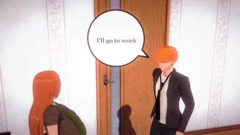 1girls 2boys ahe_gao bleach breasts cheating dark-skinned_male dark_skin huge_breasts ichigo_kurosaki inoue_orihime internal_cumshot netorare ntr spread_legs straight tagme vagina vaginal_penetration vaginal_sex video