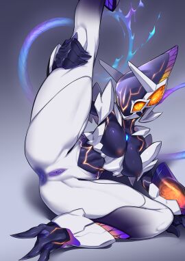 1girls anthro ass ass_cleavage breasts fat_ass fat_thighs feet feet_out_of_frame female humanoid lanz_(xenoblade) large_breasts leg_out_of_frame leg_up legs_up monster_girl one_leg_up ouroboros_(xenoblade) pochincoff purple_anus purple_pussy purple_skin pussy robot sena_(xenoblade) sitting sitting_on_ground thick_ass thick_legs thick_thighs thighhighs thighs visible_nipples wide_hips xenoblade_(series) xenoblade_chronicles_(series) xenoblade_chronicles_3 yellow_eyes