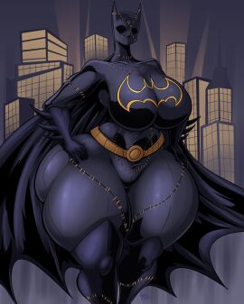 1girls batgirl batgirl_(cassandra_cain) batman_(series) big_ass big_breasts big_butt bottom_heavy breasts bubble_butt cassandra_cain dc dc_comics female huge_ass huge_breasts huge_thighs hyper_thighs jaeh jaehthebird masked masked_female stitch_(sewing) thick_thighs