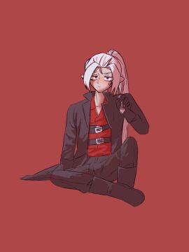 1boy artist_request blush clothed deepwoken ferryman_(deepwoken) male roblox roblox_game source_request tagme white_hair