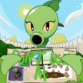 1girls animated anthro anthrofied ass breasts explosion female flashing flashing_breasts flora_fauna funny leyla0223 meme no_sound outdoors outside peashooter_(pvz) plant plant_girl plant_humanoid plantie plants_vs._zombies plants_vs_zombies popcap_games presenting pussy tagme video