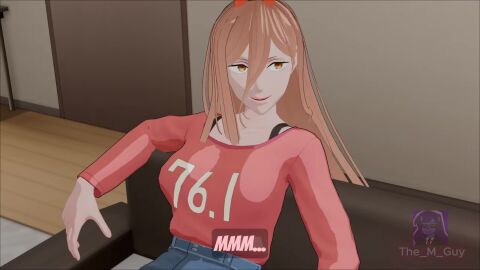 animated chainsaw_man denji_(chainsaw_man) female female_dominating_male female_domination female_masturbing_male kobeni_higashiyama lapis_lazuli_(steven_universe) longer_than_one_minute male masturbation power_(chainsaw_man) sound squatting_cowgirl_position steven_universe tagme video