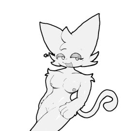 1girls alpha_channel animal_humanoid anthro breasts female female_only fur fur_breasts furry incredibox_mod shiny_eyelids slut_eyelids solo sprunki transparent_background wenda_(sprunki) white_body white_fur