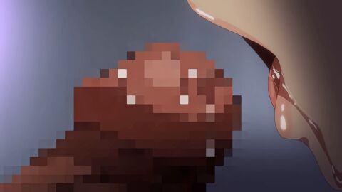 1boy 1girls 2d 2d_animation animated animated_gif big_cock big_penis blush censored censored_penis chizuru-chan_kaihatsu_nikki close-up closed_eyes cock female gif insertion light-skinned_female light_skin male mosaic_censoring open_mouth oral pale-skinned_female pale_skin penis penis_in_mouth penis_out purple_hair saliva saliva_drip saliva_trail schoolgirl screencap shiina_chizuru sweat sweatdrop sweating teenage_female teenager tongue tongue_out white_skin