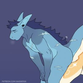 ahoge_(artist) animated anthro anthro_on_anthro anthro_penetrated anthro_penetrating anthro_penetrating_anthro balls cuntboy digital_media_(artwork) duo erection genitals hair intersex intersex/male intersex_penetrated male male_penetrated male_penetrating male_penetrating_intersex male_penetrating_male nude penetration penile penile_penetration penis pussy sex simple_background tail thick_thighs vaginal_penetration vaginal_sex