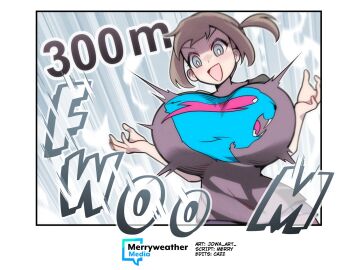 1girls 2020s 2024 2d 2d_(artwork) 2d_artwork 5_fingers anime_style artist_logo artist_name background belly big_breasts blurry breast_expansion breast_growth breast_growth_(enlargement) breasts brown_hair caucasian caucasian_female clothed clothed_female clothes clothing color colored credits cropped cropped_legs curvy curvy_body curvy_female curvy_figure digital_drawing_(artwork) ear ears_up eyelashes eyes fanart female female_focus female_human female_only fingers genderswap genderswap_(mtf) grey_background grey_eyes growing hair human human_female human_only humanoid large_boobs large_breasts light-skinned_female light_body light_skin logo looking_down mammal mammal_humanoid merryweather mouth mrbeast neck no_dialogue number numbers open_eyes open_mouth open_smile pointy_chin ponytail rule_63 shock shocked shocked_expression shocked_eyes simple_background slim smile solo sound_effects surprise surprised surprised_expression text tight_clothes tight_clothing tight_fit tongue voluptuous voluptuous_female watermark wide_eyed youtube youtuber youtuber_girl