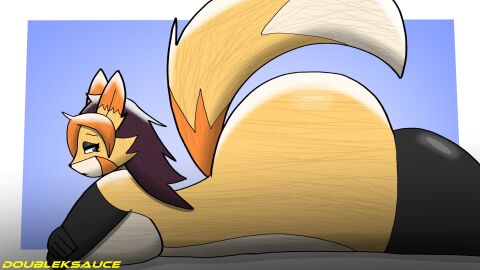 ass big_ass big_breasts breasts bubble_ass bubble_butt doubleksauce female furry huge_ass huge_breasts julie_(jhenightfox) milf thick_thighs wide_hips