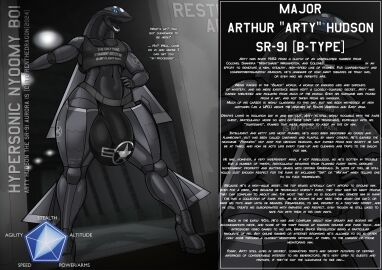 1boy aeromorph aircraft airplane arty_(renthedragon) balls caption clothed clothing dialogue english_text femboy feminine_male huge_balls huge_cock hung_trap living_aircraft living_machine male male_only penis reference_image renthedragon solo sr-91 text thick_thighs