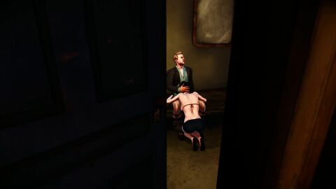 asian asian_female blowjob brothel brown_bra chocker digital_extremes_(2k_games) female forced_prostitution human_trafficking prostitution tagme the_darkness_2_(2007) twintails video