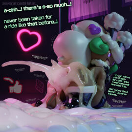 1:1 2022 3d absurd_res anthro bed bodily_fluids bunny_costume clothing costume cum dialogue digital_media_(artwork) english_text excessive_cum excessive_genital_fluids furniture generation_5_pokemon genital_fluids gesture hand_gesture heart_eyes heart_symbol hi_res male milkyeightysix nintendo onomatopoeia pokemon pokemon_(species) shaking smoothie_(milkyeightysix) solo sound_effects text thumbs_up watermark whimsicott