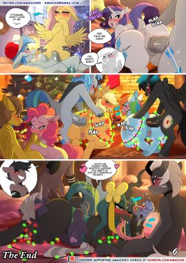 <3_eyes amaichix anal animal_genitalia animal_penis anus applejack_(mlp) arthropod ass ball_gag big_anus big_ass big_butt biped blush bondage bound canon_x_oc changeling christmas clothing comic cowboy_hat cowgirl_position cunnilingus dialogue dragon duo earth_pony english_text equid equine equine_genitalia equine_penis eye_contact facesitting fan_character fangs fellatio female female/female feral fluttershy_(mlp) friendship_is_magic from_front_position gag gangbang genitals group group_sex hasbro hat headgear headwear heart holidays horn horse kirin licking long_tongue looking_at_another looking_back looking_down male male/female mammal muzzle_gag my_little_pony mythological_creature mythological_equine mythological_scalie mythology navel nude on_bottom on_top open_mouth oral page_6 page_number pegasus penetration penile penis pinkie_pie_(mlp) pony puffy_anus pussy queen_chrysalis_(mlp) rainbow_dash_(mlp) rarity_(mlp) rurko_verve_(character) scalie sex sitting_on_another sports_news spread_wings teeth text tongue tongue_out unicorn url vaginal_penetration vera_(oc) wingding_eyes wings