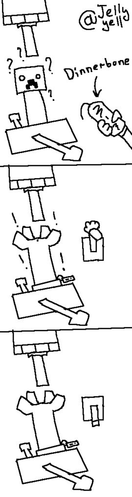 animated creeper_(minecraft) digital_media_(artwork) hi_res jellyell microsoft minecraft mojang solo toy xbox_game_studios