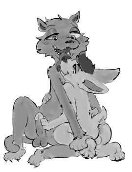 absurd_res anthro bat blush creature_commandos dc dc_comics dcu duo french_kissing hi_res kissing male male/male mammal masturbation mustelid musteline pawfunk true_musteline weasel weasel_(dc)