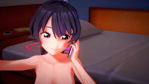 3d drtarnished futa_on_female light-skinned_female light-skinned_futanari love_live! tagme video