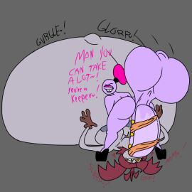 1futa 1girls asinine247 ass balls breasts cumflation face_fucking female futa_on_female futanari huge_ass huge_balls huge_breasts huge_butt huge_cock huge_thighs intersex jillo_(lazyppnsfw) penis