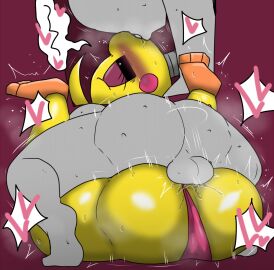 1boy 1girls anon ass enigi09 female female_focus five_nights_at_freddy's five_nights_at_freddy's_2 fnaf hi_res kissing male mating_press sex straight toy_chica_(fnaf)