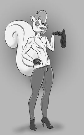 animated femboy furry furry_only jackofak male male_only puddin_toon_skunk skunk tagme wrestler