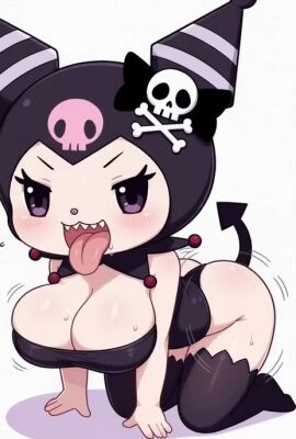 1girls ai ai_generated ai_generated_background big_booty big_breasts big_butt breasts feline female grok hello_kitty_(series) hips huge_breasts kuromi large_breasts naked naked_female nipples nude nude_female sanrio seductive seductive_look seductive_smile tagme thick_hips thick_thighs thighs thinfal titties video
