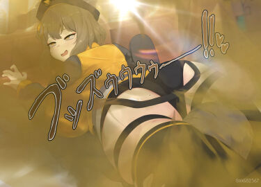 anis_(nikke) ass big_ass butt fart fart_cloud fart_fetish farted farting goddess_of_victory:_nikke huge_fart lying_on_stomach nikke relieved smell source_request stinky_fart tagme xx682567