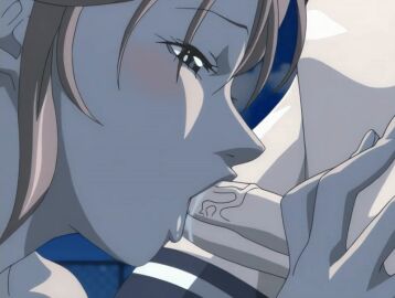 00s 1futa 1girls 2005 american animated bible_black bible_black_new_testament blush brown_hair closed_eyes fellatio female futa_with_female futanari hair_ribbon jody_crowley licking multiple_girls night oral penis ribbon shin_bible_black tagme tan thighhighs tongue toudou_yuki twintails uncensored