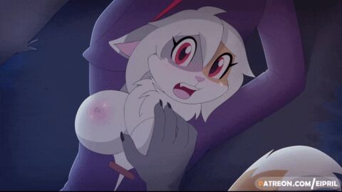 1boy 1boy1girl 1girls animated arcanis_(hahaluckyme) cum_in_pussy edited eipril female furry_only male no_sound original original_character pussy woman