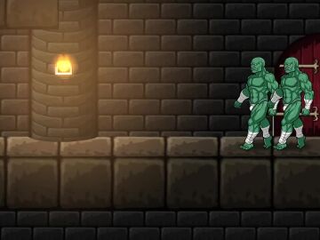 1girls arrogant bad_end bad_ending blindfold blindfolded captured_heroine cum cum_in_pussy cum_inside defeat defeated_heroine dom_kinkshota free_use game_over instant_loss instant_loss_2koma monster multiple_boys orc orc_male pink_hair restrained self_upload slave sound tagme the_nekoronomicon toilet vaginal_penetration video video_game