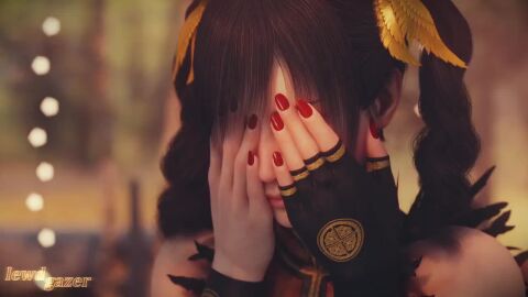 animated crying crying_with_eyes_open female female_only imminent_sex lewdgazer ling_xiaoyu tagme tekken tekken_8 video