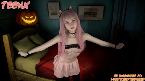 3d breasts cat_ears cat_girl catgirl cosplay cute cute_face exposed_breasts father_and_daughter female forced_exposure halloween halloween_costume incest lorrey_(teenx) nipple_slip nude nude_female petite petite_body photorealistic pov prank pranked puffy_nipples realistic shy small_breasts teenager teenx trick_or_treat tricked tricked_into_exposure tricked_into_sex uncensored undressed young younger_female
