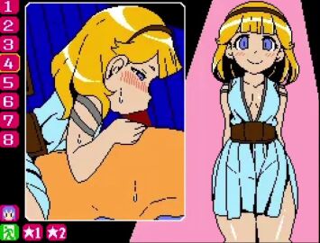 1female 1girls 1male 2d 69 69_position animated ass blonde_female blonde_hair blush blush_lines cum_girls_vol.3_-_goddess_continent eating_ass eating_pussy female flustered jermaneels melis_(cum_girls) no_penetration penis pixel_art tagme video