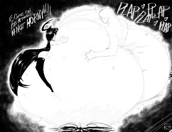 1boy 1girls between_breasts breasts breasts_bigger_than_body breasts_bigger_than_head breasts_bigger_than_torso colossal_breasts dotintheparadox engulfing_paizuri female hyper hyper_breasts immobile long_hair lying_on_breasts lying_on_self male paizuri tagme too_big_to_move