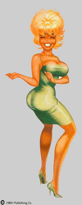 animated clothes color dress female female_only human side_view solo tagme thrusts_booty