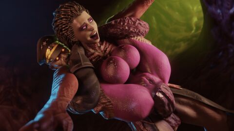 1boy 1girls 3d alexei_stukov anal animated apulaz big_breasts breasts crossbowpussycat female male no_sound queen_of_blades sarah_kerrigan sex starcraft straight