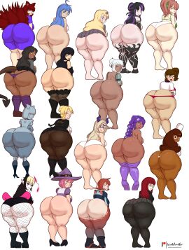 18girls 6+girls animal_ears arezu_(pokemon) ass ass_chart ass_cleavage ass_comparison ass_crack bent_over big_ass black_hair black_sclera blonde_hair blue_hair boots bottom_heavy bottomless bra brown_hair bubble_ass bubble_butt butt_crack character_request chart clothing cocoa_cookie commission compilation cookie_run copyright_request crossover dark-skinned_female dark_skin doki_doki_literature_club fat_ass female female_only final_fantasy final_fantasy_xiv fishnet_legwear fishnets gaia_(ffxiv) glasses glynda_goodwitch hat heels huge_ass human kasumi_yoshizawa konata_izumi large_ass lewddoodler light-skinned_female light_skin looking_at_viewer looking_back lucky_star monika_(doki_doki_literature_club) mount_lady multiple_females multiple_girls my_hero_academia no_panties nude nude_female original panties persona persona_5 persona_5_royal pink_hair png pokemon presenting presenting_hindquarters purple_hair receptionik red_hair resting_bitch_face robot robot_girl rwby shoes smile sonic_(series) sonic_the_comic square_enix sumire_yoshizawa tagme_(character) tail thick_ass thick_thighs wendalin_parker_(kejohndrawing) white_background white_hair wide_hips ych