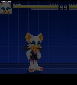 2d 3rd_party_watermark animated bat bat_wings big_breasts big_ears blue_eyeshadow boots bouncing_breasts breasts brown_nipples female female_focus half-closed_eyes intro lipstick long_gloves m.u.g.e.n makeup mobian mobian_(species) mobian_bat narrowed_eyes nipples not_public_mod on_model pixel_animation pixel_art pixelpheromones project_x_love_potion_disaster rouge_the_bat seductive seductive_look seductive_pose seductive_smile sega smug smug_face sonic_(series) sonic_adventure_2 sonic_the_hedgehog_(series) tan-skinned_female tan_inner_ear tan_skin teasing topless unseen_character wardrobe_malfunction