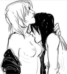 annie_leonhardt areolae attack_on_titan breasts completely_naked completely_naked_female completely_nude completely_nude_female mikannie mikasa_ackerman naked naked_female nipples nude nude_female shingeki_no_kyojin tagme yuri