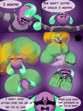 2024 alien anus ass ass_focus big_ass big_butt black_sclera blossonflower bodily_fluids bound bullying cheek_bulge cuff_(restraint) dominant dominant_female exhausted face_in_ass facesitting fart fart_cloud fart_fetish fart_in_mouth fart_slave farting_in_mouth farting_in_nose farting_on_another farting_on_face feet female female/female female_on_bottom female_on_top foot_fetish foot_lick foot_play force_feeding forced_facesitting gasp genitals group hi_res humanoid ignored licking long_term long_term_bondage may_(blossonflower) miserable misery mouth_fart mouthfarting objectification on_bottom on_top pussy restraints sitting_on_another slave space spacecraft steamy_anus submissive submissive_female sweat sweatdrop sweaty_anus sweaty_ass sweaty_butt teeth teeth_showing tired tired_expression tired_eyes tired_look tongue tongue_out trapped trapped_in_butt trio used_as_sponge vehicle wrist_cuffs zina_(blossonflower)