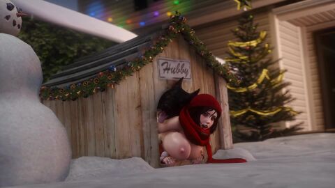 1animal 1boy 1girls 3d 3d_animation ambiguous_penetration animated areolae backyard bestiality bestiality_marriage bioshock bioshock_infinite black_fur black_hair blue_eyes blush blushing breasts canid canine canine_genitalia canine_on_human canine_penis christmas christmas_tree dog dog_house domestic_dog dominant_male elizabeth's_husband_(noname55) elizabeth_comstock female female_human/male_feral female_penetrated femsub feral feral_on_female feral_on_human feral_penetrating fur house human human_female husband_and_wife large_breasts light-skinned_female light_skin longer_than_10_seconds male male/female male_penetrating male_penetrating_female maledom married_couple married_to_feral moaning nipples noname55 outdoor_nudity outdoor_sex outdoors outdoors_sex panting scarf sex shorter_than_30_seconds snow snowman sound straight submissive_female tongue tongue_out video wedding_ring zoophilia