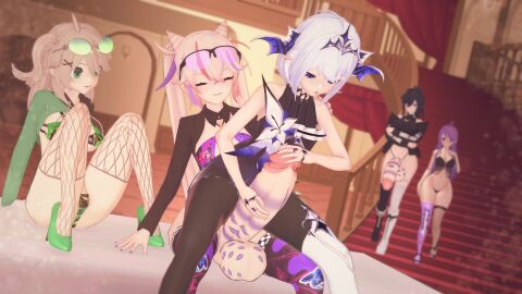2futas 3d 3girls aisha_(elsword) bikini elsword embarrassed embarrassed_female female fishnets futanari handjob high_heels huge_cock intersex koikatsu laby_(elsword) laby_(twins_picaro)_(elsword) lipstick_mark lithia_beryl_(elsword) luciela_r._sourcream multiple_females multiple_girls nisha_(elsword) penis race_queen self_upload sitting sitting_on_person sunglasses sunglasses_on_head thigh_highs vostrumdeus