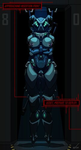 4_arms acrp-001_"tiamat" android anthro areola armor barcode barcode_tattoo black_body bodily_fluids bondage bound breasts clitoris clitoris_piercing clothed clothing collar collar_ring dialogue digital_media_(artwork) dildo dildo_in_pussy dildo_insertion door dripping_pussy drone exophile female gag gagged genital_fluids genital_piercing genitals gun handles_on_hips hands_behind_back headgear helmet hi_res horn latex latex_clothing machine mask multi_arm multi_limb nipple_piercing nipples number penetration piercing piercing_bondage pussy ranged_weapon restraints rifle robot robot_anthro science_fiction sex_toy sex_toy_in_pussy sex_toy_insertion simple_background skimpy slave sniper_rifle solo speech_bubble spotlight stomach_bulge straitjacket strapped_in_toy straps submissive suspension suspension_bondage tattoo tight_clothing unconvincing_armor vaginal_fluids vaginal_penetration vibrator vibrator_in_pussy vibrator_on_nipple weapon wide_hips
