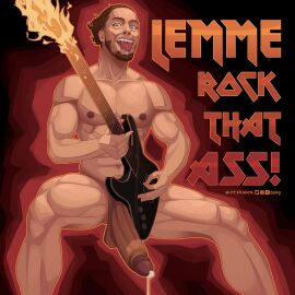 1boy abs balls bara beard biceps big_balls big_penis boner cum erection male male_nipples male_only muscular muscular_male nipples nude nuttkraken pecs penis solo solo_male twitter_user_oc victor_(nuttkraken) yaoi