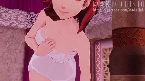 3d animated bordea bordeaux_black cum cum_in_pussy cum_inside imjustthatkinky ladyeliseva makoto_yuki mokujin_hornywood persona persona_3 tagme video yukari_takeba