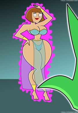 1girls ass big_ass big_breasts breasts brown_hair bubble_ass bubble_butt bust busty chest curvaceous curvy curvy_figure danny_phantom digital_drawing_(artwork) female female_focus harem_outfit hips hourglass_figure huge_ass huge_breasts human large_ass large_breasts legs light-skinned_female light_skin lips madeline_fenton mature mature_female milf mind_control nickelodeon purple_eyes slave_bikini slave_outfit slim_waist spiral_eyes thick thick_hips thick_legs thick_thighs thighs trulyphantom voluptuous voluptuous_female waist wide_hips