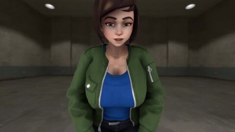 3d animated big_ass d.va funny longer_than_10_seconds mei_(overwatch) overwatch shorter_than_30_seconds sound sujestive_shorts tagme video voice_acted