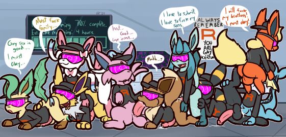 2024 3_toes anal ass ass_grab backsack balls ballsack big_balls big_penis black_balls black_clothing black_hat black_headwear black_nose black_shirt black_topwear blue_balls blue_body blue_fur blue_inner_ear blue_penis bodily_fluids bottomless brainwashing brother brother_(lore) brothers_(lore) brown_balls brown_body brown_fur brown_inner_ear butt_grab butt_rub clothed clothing cum cum_from_ass cum_in_ass cum_inside cum_on_ass cum_on_butt cum_on_penis cute_fangs dialogue doggy_style double_penetration eevee eeveelution english_text erection espeon face_fucking father_(lore) father_and_child_(lore) father_and_son_(lore) feet fellatio feral feral_on_feral feral_penetrated feral_penetrating feral_penetrating_feral fin flareon from_behind_position fur generation_1_pokemon generation_2_pokemon generation_4_pokemon generation_6_pokemon genital_fluids genitals glaceon glans green_body green_fur group group_sex hand_on_ass hand_on_butt hat head_fin headgear headwear heart_symbol hi_res hip_grab humanoid_genitalia humanoid_penis hypno_goggles hypnosis incest incest_(lore) inside irrumatio jolteon leafeon leaking_pre leg_markings male male/male male_penetrated male_penetrating male_penetrating_male mane markings mind_control moan nintendo open_mouth oral orgy parent_(lore) parent_and_child_(lore) parent_and_son_(lore) penetration penile penis pink_body pink_fur pink_glans pink_penis pokemon pokemon_(species) purple_balls purple_body purple_fur questionable_consent red_body red_fur rimming saliva saliva_string sex shirt sibling_(lore) sitting smile socks_(marking) son_(lore) speech_bubble spitroast spread_legs spreading submissive submissive_feral submissive_male sylveon tail tail_fin tan_body tan_fur team_rocket text toes topwear ultilix umbreon vaporeon white_body white_fur yellow_body yellow_fur