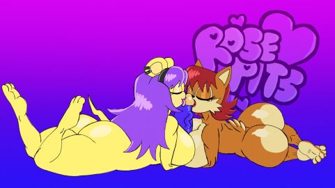 anthro archie_comics ass big_ass big_breasts big_butt breasts brown_body brown_hair chipmunk collaborative collaborative_fellatio collaborative_sex ear_piercing feet fellatio female genitals ground_squirrel group group_sex hair herpestid hi_res legs_up licking long_hair lying male male/female mammal mina_mongoose mongoose nude on_front on_side oral penile penis penis_lick piercing purple_hair rodent rosepits sally_acorn sciurid sega sex sonic_(series) sonic_the_hedgehog sonic_the_hedgehog_(archie) sonic_the_hedgehog_(comics) sonic_the_hedgehog_(series) squirrel tail threesome tongue trio yellow_body