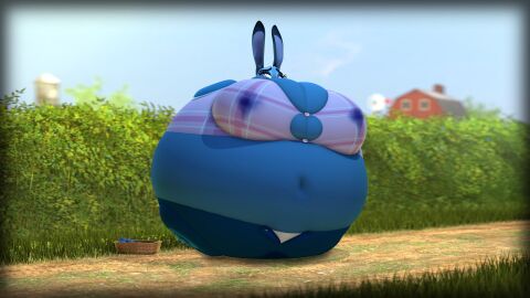 16:9 2021 3d alternate_version_at_source anthro basket belly belly_expansion berry_juice big_belly big_breasts big_cheeks black_eyebrows blue_body blue_bottomwear blue_clothing blue_ears blue_inner_ear blue_pants blueberry_(fruit) blueberry_inflation blueberry_juice bodily_fluids body_inflation bottomwear breast_expansion breast_growth breast_growth_(enlargement) breasts button_(fastener) clothed clothing colored container digital_media_(artwork) disney expansion eyebrows eyelashes farm female food fruit hi_res huge_belly huge_breasts huge_cheeks hyper hyper_belly hyper_breasts hyper_inflation immobile inflation judy_hopps juice_(beverage) lactating lagomorph leporid mammal navel not_person420 open_bottomwear open_clothing open_pants outside pants plant purple_clothing purple_eyes purple_shirt purple_topwear rabbit round_body shaded shirt shrub solo source_filmmaker_(artwork) spherical_inflation stained_clothes swollen_cheeks tight_clothing topwear unusual_bodily_fluids unusual_lactation widescreen zootopia