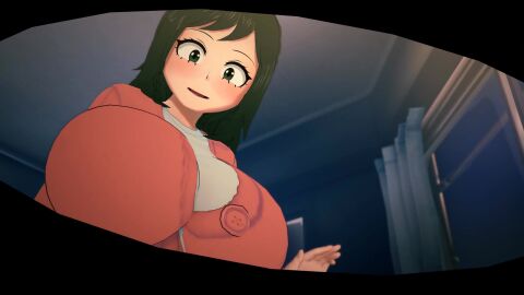 3d age_difference animated big_breasts cum cum_in_pussy cum_inside dominant_female ejaculation fat_ass feathermaple femdom horny_female incest inko_midoriya izuku_midoriya kissing koikatsu male_pov mother_and_son muscular my_hero_academia no_sound short_hair shorter_than_30_seconds squirting sweat tagme thick_thighs vaginal_penetration vaginal_sex video